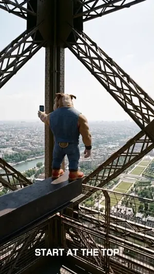 Bulldog, Stunt ad